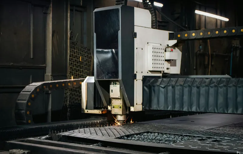 Corte de chapa a laser