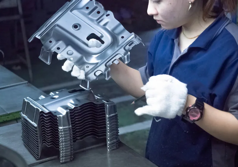 Usinagem de peças automotivas